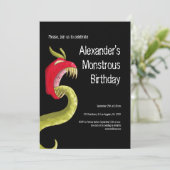 モンスタユニークー・ボーイズ誕生日パーティー 招待状 (スタンド正面)