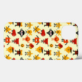 モンスターおもしろいパターン Case-Mate iPhoneケース (裏面 (横))