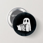 モンスターおよび幽霊 缶バッジ (正面&裏面)