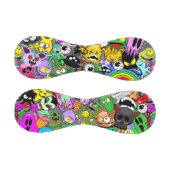 モンスターかわいいキャラクターのハロウィンパターン 野球ボール (パネル)