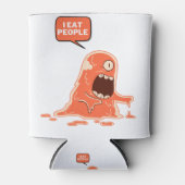 モンスターが人を食べる 缶クーラー (正面)