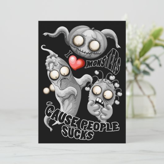 モンスターが好きなのは人のせい、だって人は最低だから 招待状 (スタンド正面)