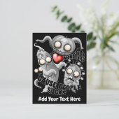 モンスターが好きな理由は人間が嫌いだから インビテーションポストカード (スタンド正面)