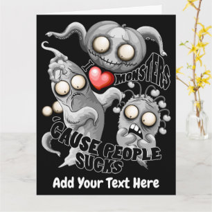 モンスターが好きな理由は人間が嫌いだから カード