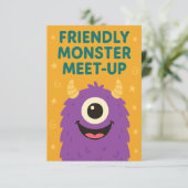 モンスターたちの楽しいお出かけ - 漫画の招待状 招待状 (スタンド正面)