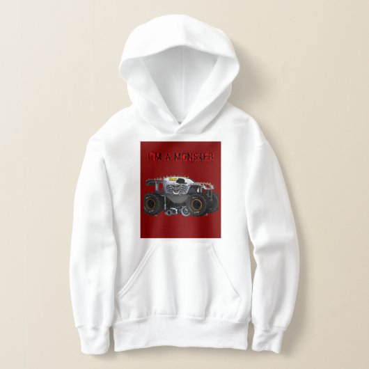 モンスターだなんて冗談じゃない Hoodie (レイダウン)