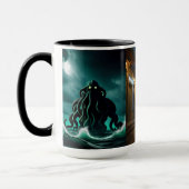 モンスターとのロマンスのために取っておく夜 マグカップ (左)