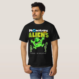 モンスターとエイリアンV3 Tシャツ