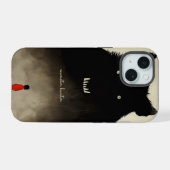 モンスターと子供 iPhone 15ケース (裏面横)