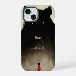 モンスターと子供 iPhone 15ケース