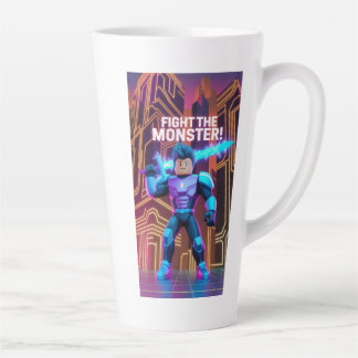 モンスターと戦え カフェラテマグ