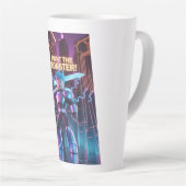 モンスターと戦え  カフェラテマグ (右アングル)
