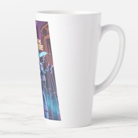 モンスターと戦え  カフェラテマグ (右)