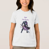 モンスターと戦え トライブレンドTシャツ (正面)