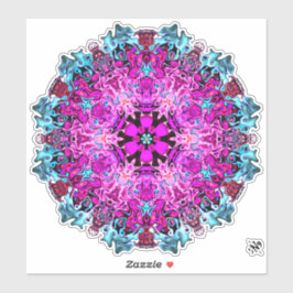 モンスターと花(抽象芸術パターン) v1.1 シール