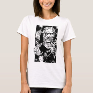モンスターによっては女の子Tが脱出します Tシャツ