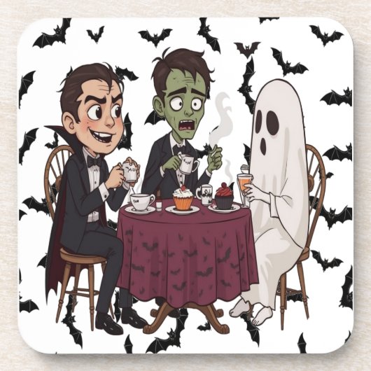 モンスターのスイートフィースト ハロウィン コースター (正面)