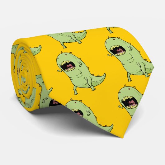 モンスターのタイ ネクタイ (ロール)