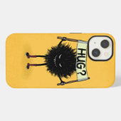 モンスターのハグ かわいい悪キャラ iPhoneケース (裏面横)