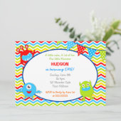 モンスターのバースデーパーティ招待状 招待状 (スタンド正面)