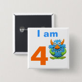 モンスターのパーティー 缶バッジ (正面&裏面)