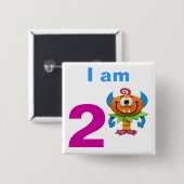 モンスターのパーティー 缶バッジ (正面&裏面)