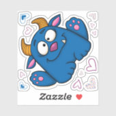 モンスターのミアステッカー シール (シート)