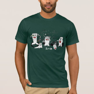 モンスターのワイシャツを出て行って下さい Tシャツ