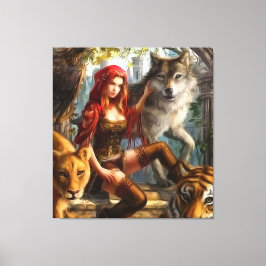 モンスターの女王 キャンバスプリント