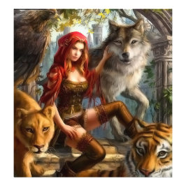 モンスターの女王 フォトプリント           