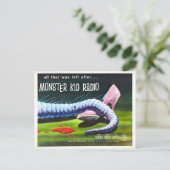 モンスターの子供のラジオからのより多くのキラー口やかましい女 ポストカード (スタンド正面)