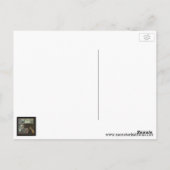 モンスターの子供のラジオの郵便はがきからのわにモンスター ポストカード (裏面)