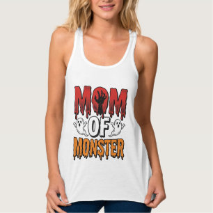 モンスターの母ヴィンテージハロウィンTシャツデザイン_1 タンクトップ