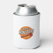 モンスターの母 ヴィンテージ バスケットボールママデザイン_1 缶クーラー (缶正面)
