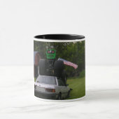 モンスターの芝刈り機のマグ マグカップ (中央)