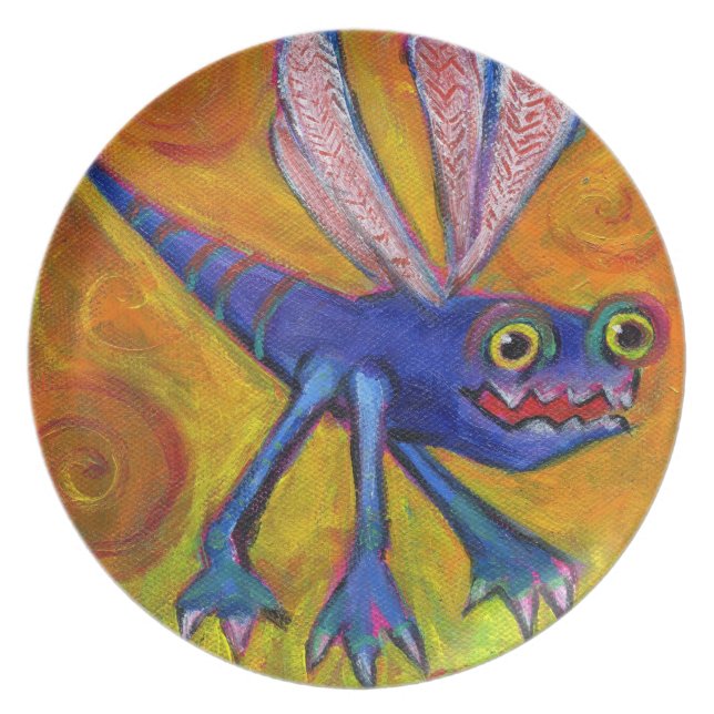 モンスターの虫のプレート プレート (正面)