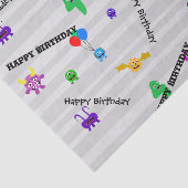 モンスターの誕生日のティッシュペーパー 薄葉紙 (詳細)