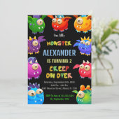 モンスターの誕生日招待状、フライングモンスター 招待状 (スタンド正面)