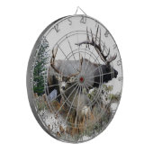 モンスターの雄牛のトロフィの木びき台 ダーツボード (正面左)