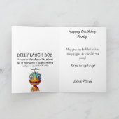 モンスターの騒ぎ...お腹が痛くなるほど笑うボブ サンキューカード (内部)