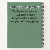 モンスターの騒動…チャクル・スカッチ ノートブック (裏面)