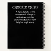 モンスターの騒動…チャックルチンプ ノートブック (裏面)