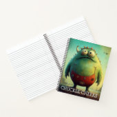 モンスターの騒動…チャックルチークス ノートブック (内部)