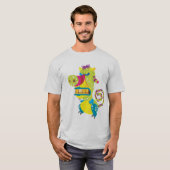 モンスターは歯ぎしりします Tシャツ (正面フル)