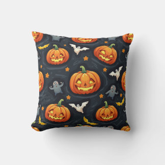 モンスターやカボチャのようなハロウィーンクッション クッション