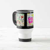 モンスターを焼き、食べます トラベルマグ (正面左)