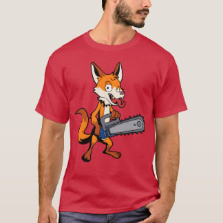モンスターアニマルズ チェーンソー Fo ファミリー Tシャツ