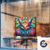 モンスターアートウィンドウ ウィンドウサイン (カフェ窓)