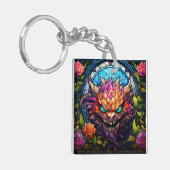 モンスターアートキーチェーン キーホルダー (正面左)