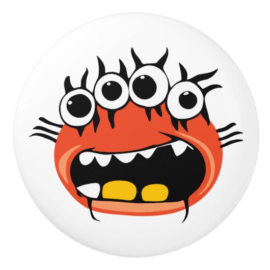 モンスターエイリアン セラミックノブ (正面)